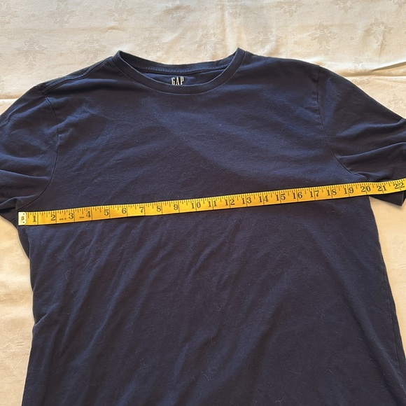 Gap Large Standard T-Shirt Dark Blue - Picture 6 of 6